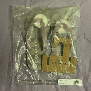 Coach Soft Lilac Flip Flop size 6